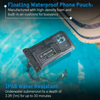 Pelican PP048804 Marine Waterproof Floating Phone Pouch