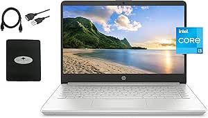 HP 14" FHD Laptop - 11th Gen i3, 16GB RAM, 512GB SSD, Win10 S