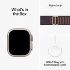 Apple Apple Watch Ultra 2 - 49mm Titanium, Alpine Loop (Renewed)