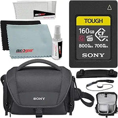 Sony CEA-G160T 160GB CFexpress Type A Tough Memory Card Bundle