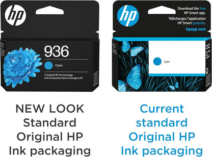 HP 4S6U9LN 936 Cyan OfficeJet Ink Cartridge