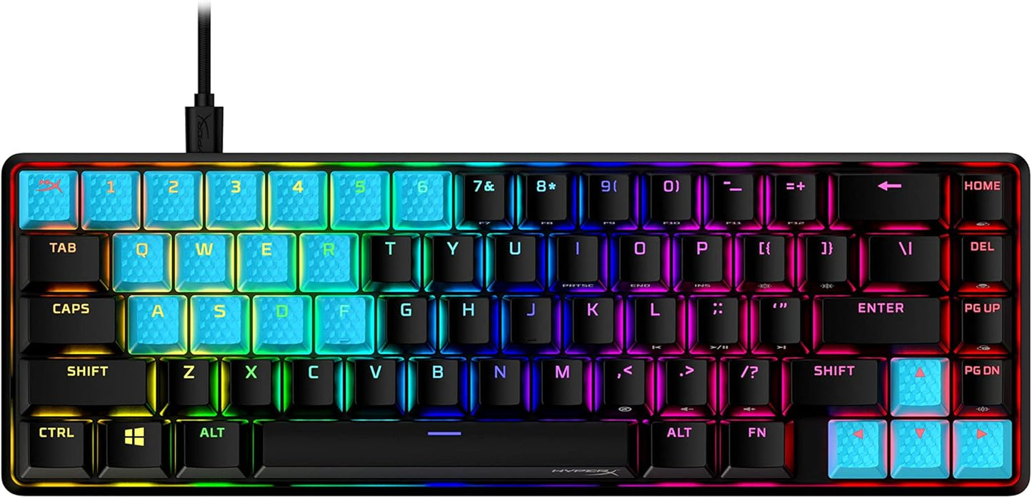 HyperX 519U1AA#ABA Rubber Keycaps Gaming Accessory Kit Blue