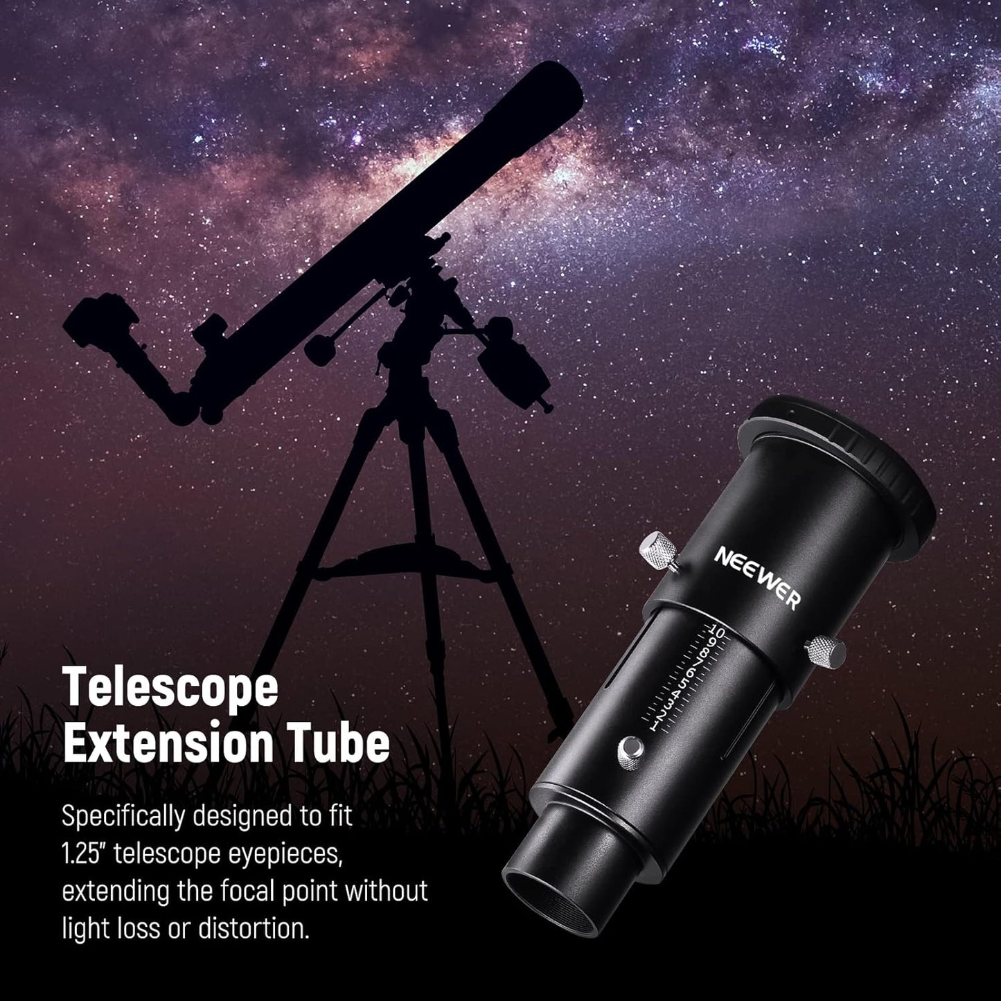 Neewer 33000021 Telescope Camera Adapter Kit - Nikon
