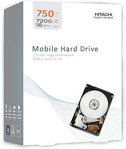 Hitachi 0S03339 Travelstar 750GB 7200 RPM SATA HDD — main product image