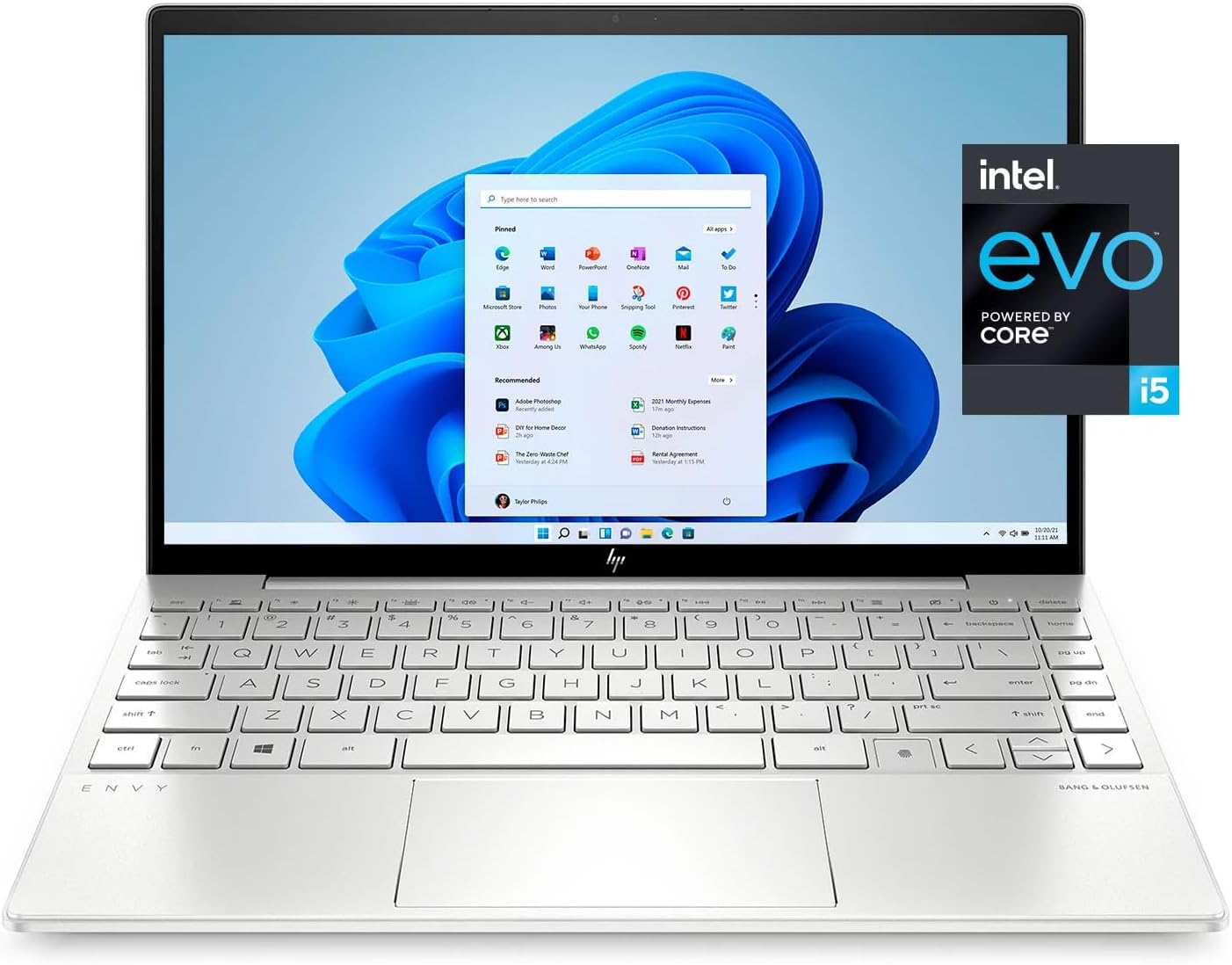 HP BA1047WM Envy 13": FHD i5, 8GB RAM, 256GB SSD Laptop