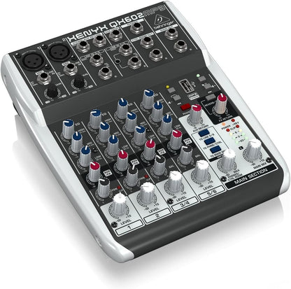 Behringer QX602MP3 Premium 6-Input Mixer MP3