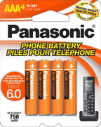 Panasonic HHR-4DPA/4B AAA NiMH Cordless Phone Batteries