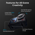 DJI Osmo Action 5 Pro Standard Combo Camera Bundle