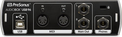PreSonus AudioBox 96 Studio Bundle Mackie CR3 Monitors