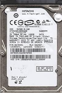 Hitachi HTS545016B9SA00 160GB 2.5" Internal HDD