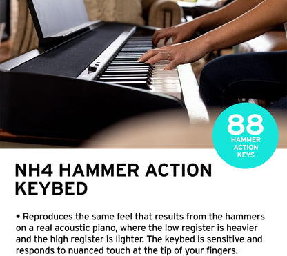Korg B2BK 88-Key Weighted Digital Piano