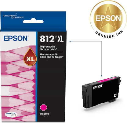 Epson T812XL320-S High Capacity Magenta Ink Cartridge