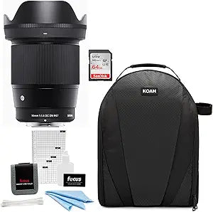 Sigma 16 mm F1.4 Nikon Z Lens Bundle