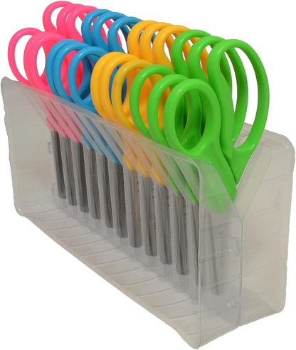 Westcott ACM13140 Kids Scissors 5" Blunt 12-Pack
