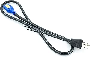 QSC WC-000586-00 NEMA 5-15P 14 AWG Power Cord