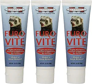 Marshall Furo-Vite Ferret Vitamin Supplement Paste (3-Pack)