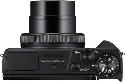 Canon PowerShot G7X Mark III Vlogging Bundle (Renewed)