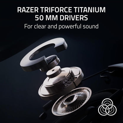 Razer BlackShark V2 Pro 2023 Wireless Gaming Headset - White (Renewed)