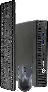 HP EliteDesk 800 G1 Tiny i5 Desktop PC Renewed