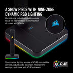 Corsair CA-9011167-NA ST100 RGB Premium Headset Stand