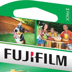 Fujifilm 242485 Fujicolor 400 35mm Film 3-Pack