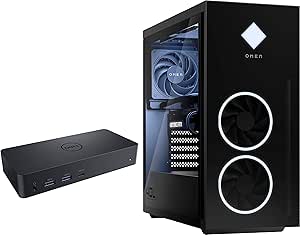 HP GT21-0014 OMEN 40L Gaming PC i5 RTX 3060 + USB-C Dock — main product image