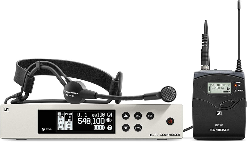 Sennheiser EW 100 G4-ME3 Wireless Headset Mic System G-Band — main product image