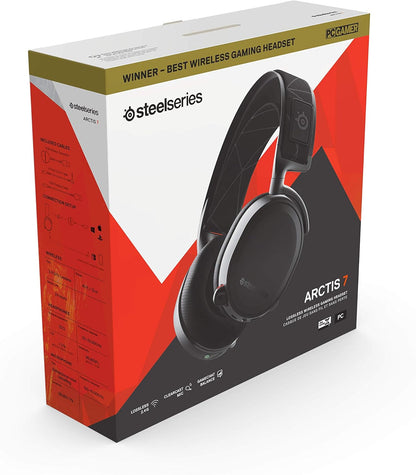 SteelSeries 61505 Arctis 7 Wireless Gaming Headset - Black