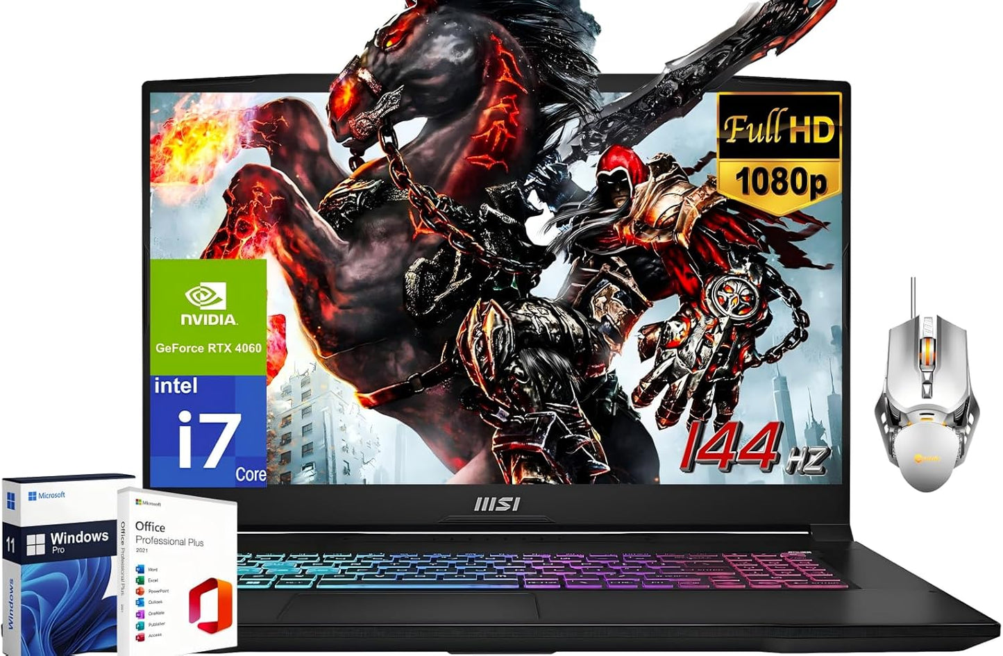 MSI Katana 17 i7 RTX 4060 Gaming Laptop w/Office