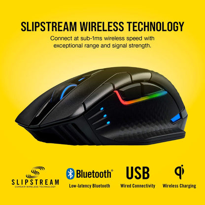 Corsair CH-9315511-NA Dark Core RGB Pro SE Wireless Gaming Mouse