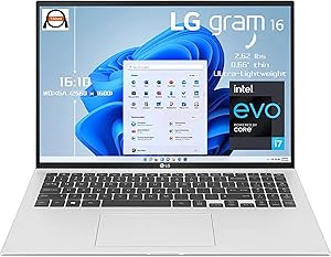LG Gram 16" i7 16GB 1TB Ultra-Light Laptop