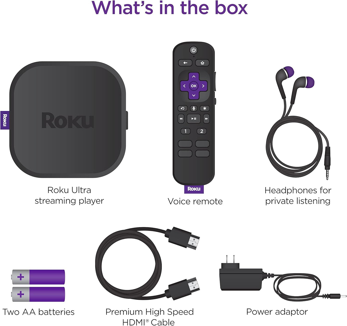 Roku Ultra 2020 Streaming Player 4K/HDR (Renewed)