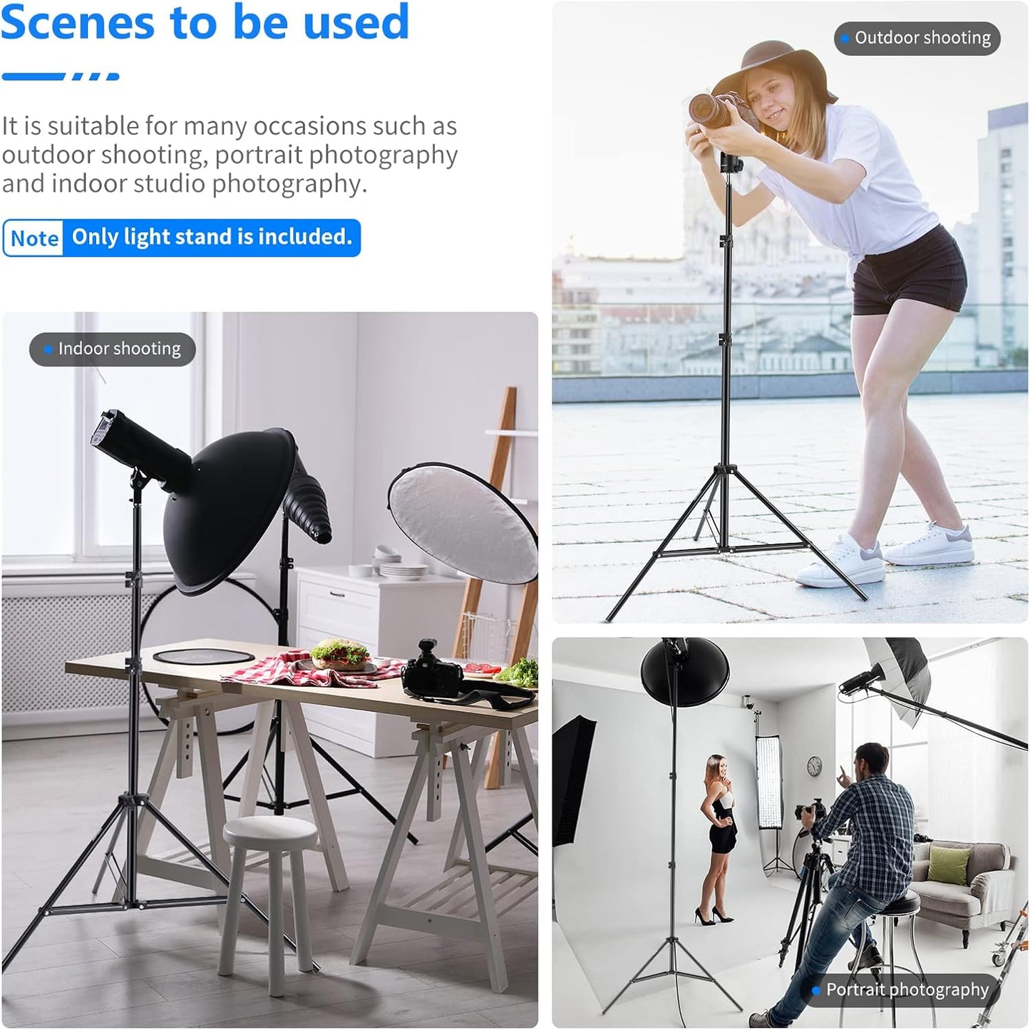 Neewer 10000117@@4 75" Photography Light Stand