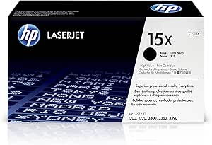 HP C7115X 15X High-Yield Black Toner Cartridge