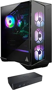 MSI AeRS12TG285-4381-278915 RTX 3060 Ti Gaming PC w/ Dock