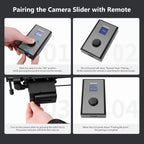 Neewer 10100335 Motorized Camera Slider 80cm Carbon
