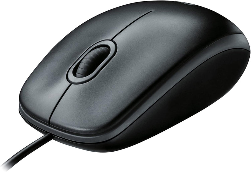 Logitech B100 Black USB Optical Mouse — main product image