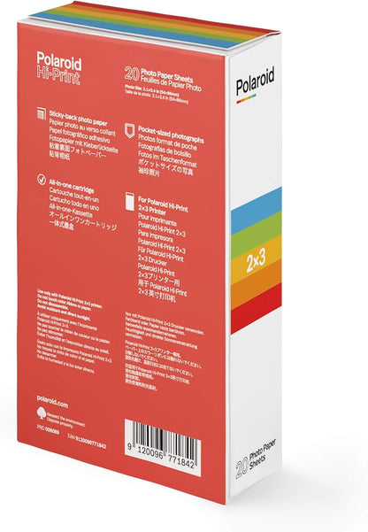 Polaroid 6184 Hi-Print 2x3 Paper - 60 Sheets Triple Pack