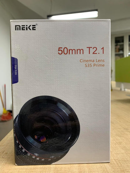 Meike Meike 50mm T2.1 S35 Prime Cinema Lens EF Mount