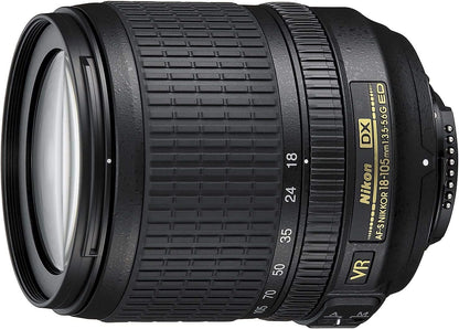 Nikon 25448 D90 DX DSLR Camera 18-105mm VR Lens