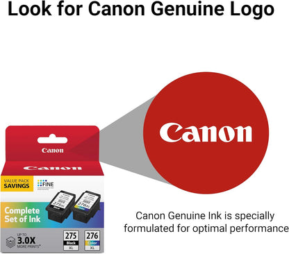 Canon PG-275XL/CL-276XL Ink Cartridge Value Pack