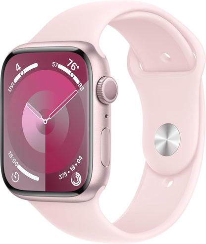 Apple Watch Series 9 [GPS 45mm] Pink (Renewed)