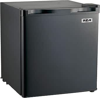 RCA RFR115-Black 1.6 Cu Ft Compact Mini Fridge — main product image