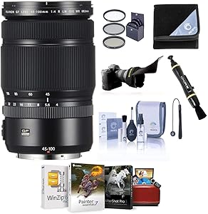 Fujifilm GF 45-100mm F4 LM WR Zoom Lens Kit