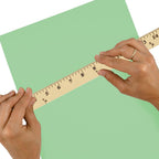 Westcott 636921-001 Wooden Yardstick with Brass Ends
