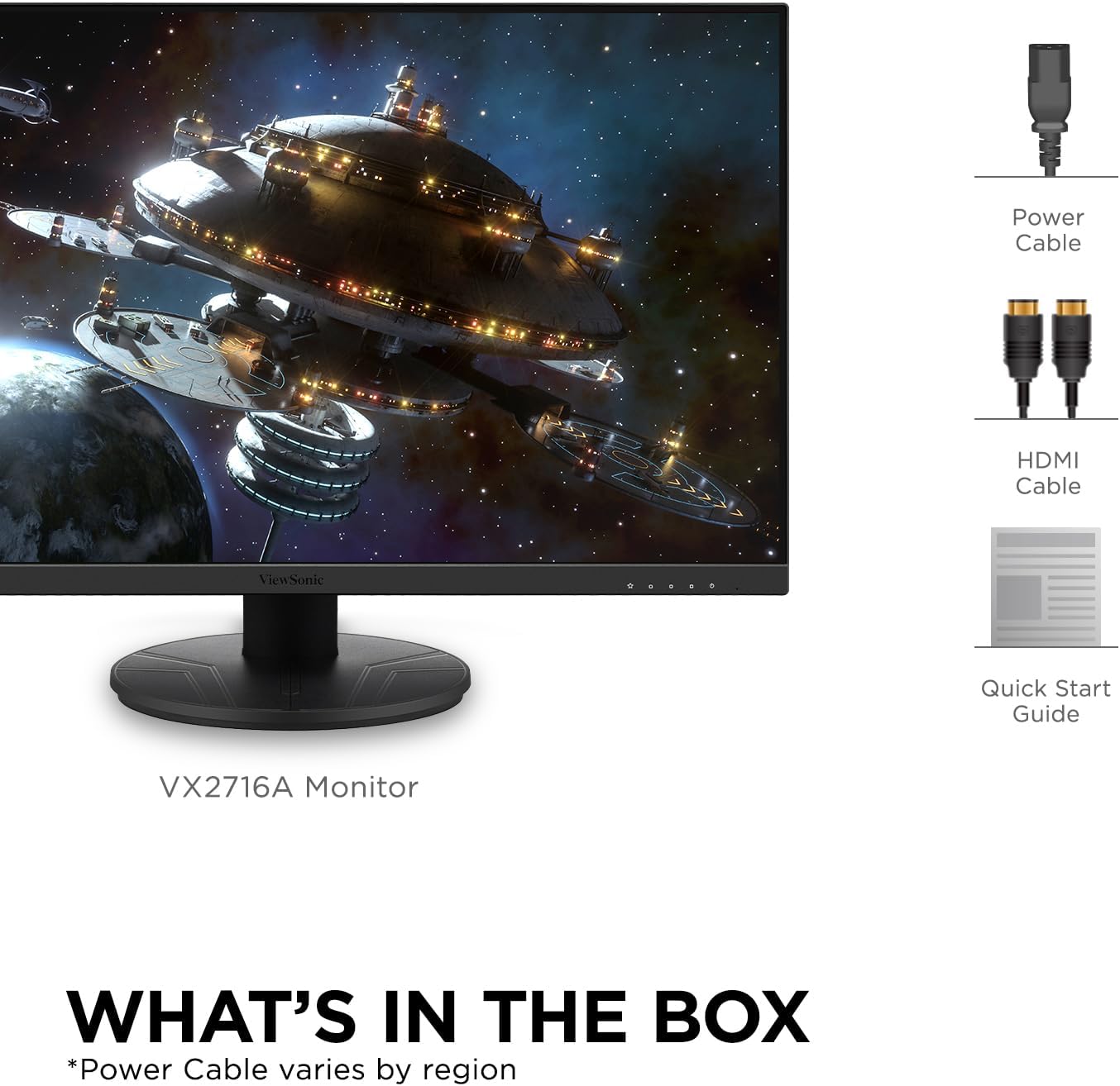 ViewSonic VX2716A 27-Inch 1080p 120Hz IPS Gaming Monitor