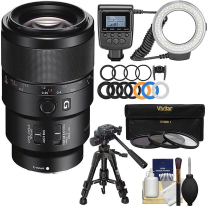 Sony K-87561-02 FE 90mm f/2.8 Macro Lens Bundle