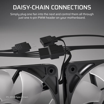 Corsair CO-9050191-WW RS140 140mm PWM Fan Dual Pack