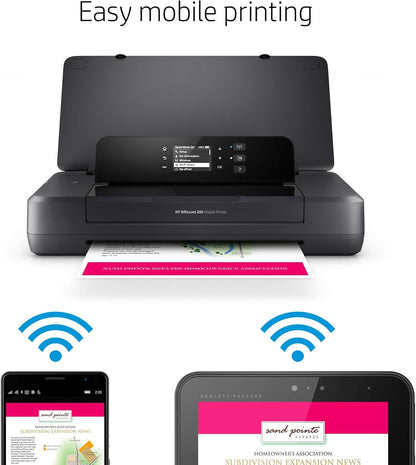 HP CZ993A OfficeJet 200 Portable Wireless Printer (Renewed)