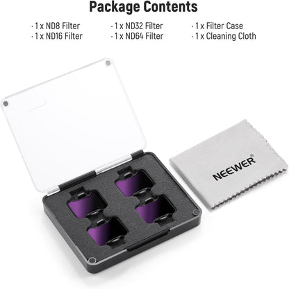 Neewer 10104776 ND Filters Set for DJI Avata 2